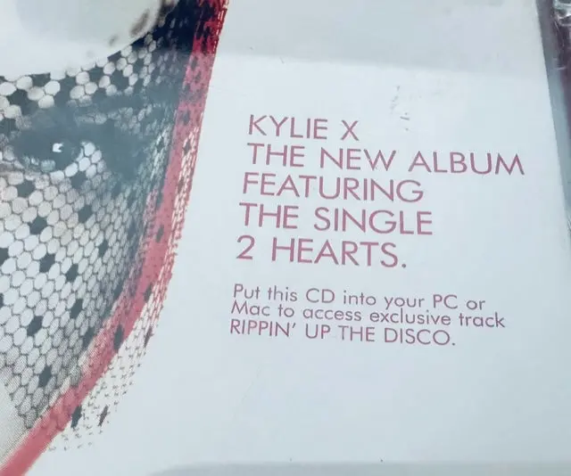 Kylie Minogue -X (Promo Release) Cd - Used 2