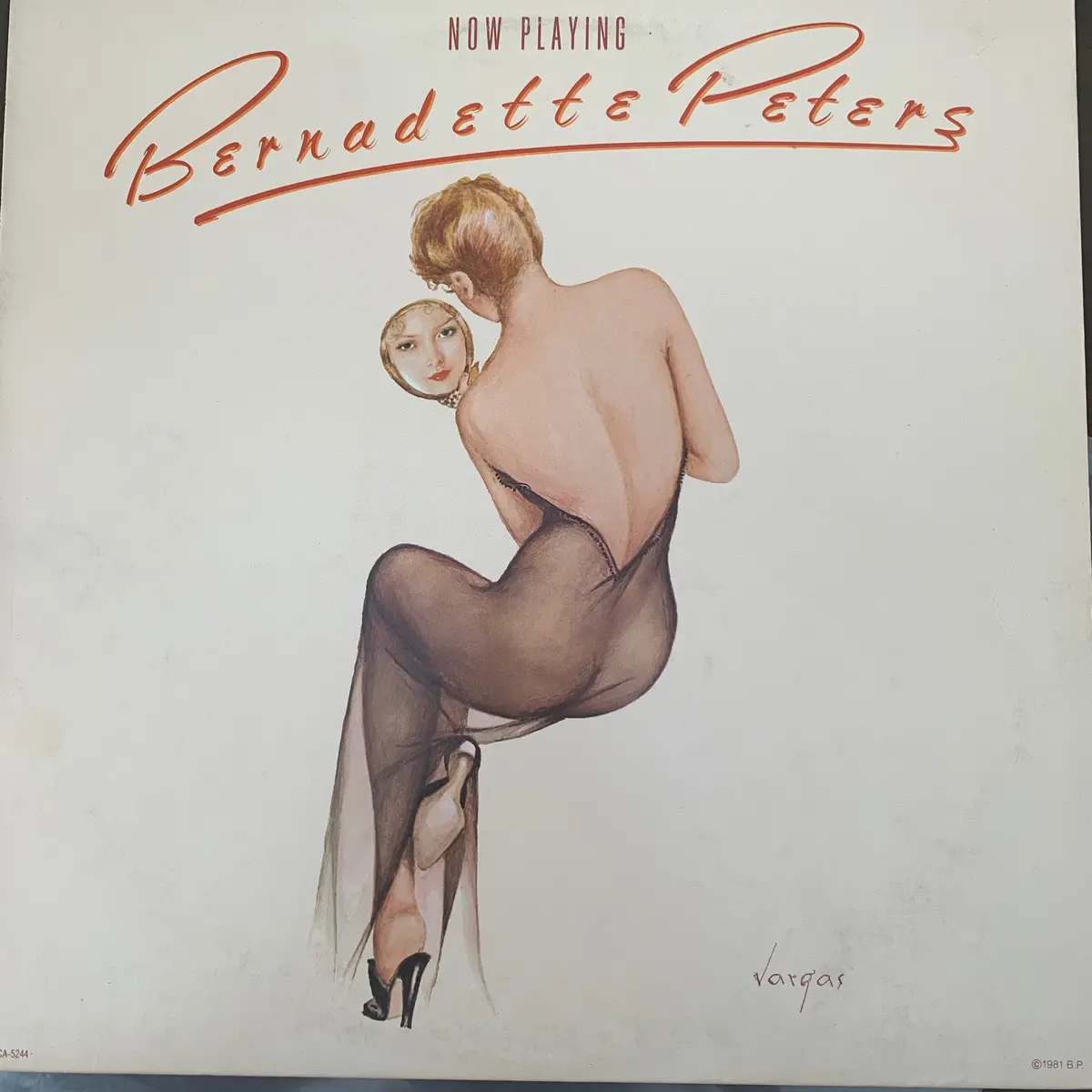 Bernadette Peters - Now Playing Lp 1981 Vinyl - Used 1
