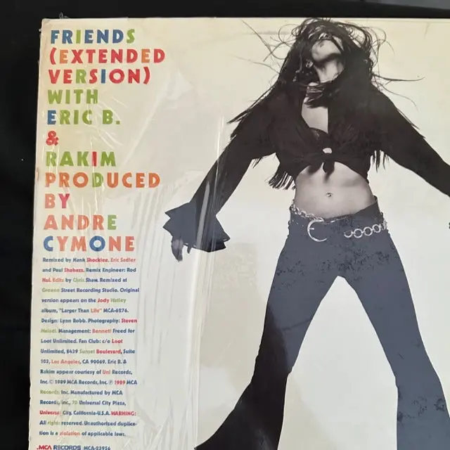 Jody Watley - Friends 12" Single - Used 2