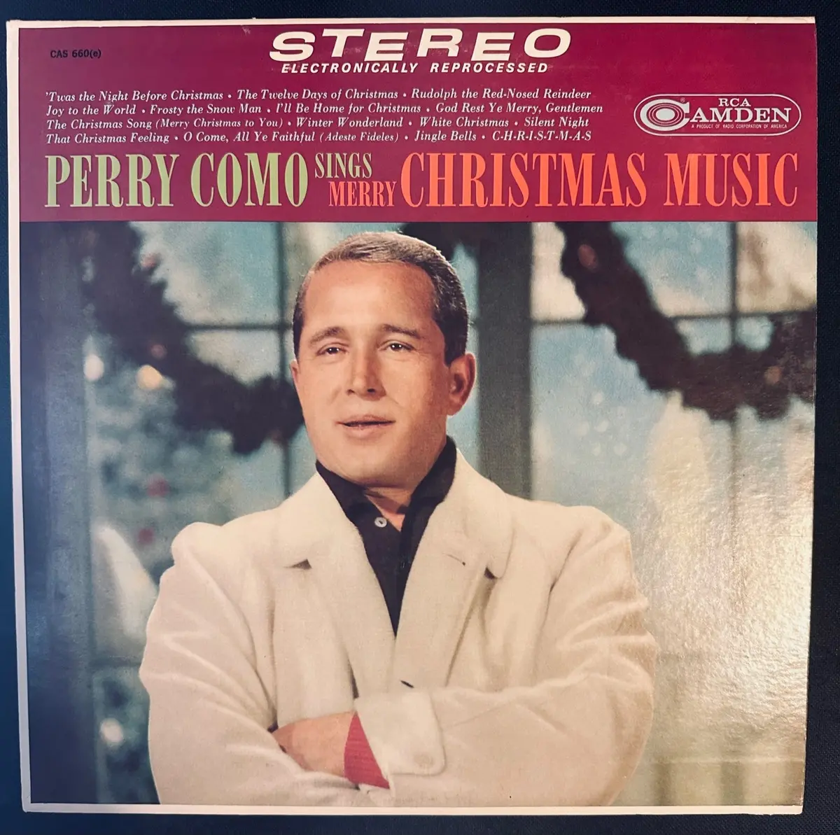 Perry Como - Sings Merry Christmas Music Lp Vinyl - Used 1