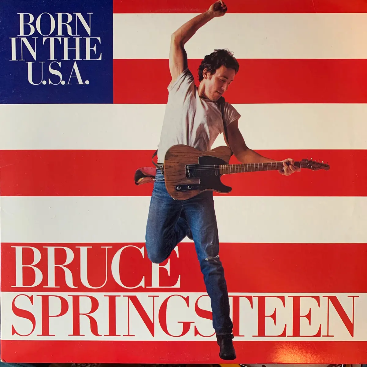 Bruce Springsteen - Born In The U.S.A.  1984 Vinyl 12" Remix - Used 1