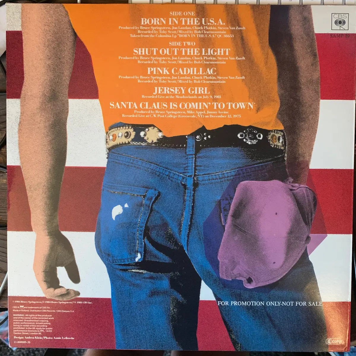 Bruce Springsteen - Promotional Ep Lp 1984 2