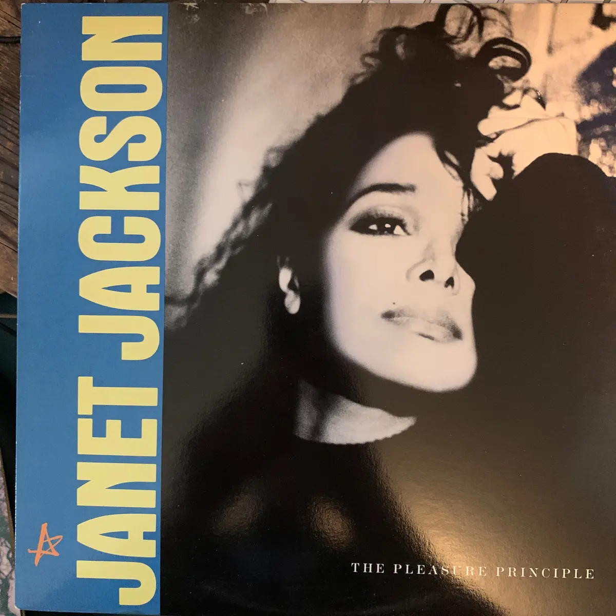 Janet Jackson - Pleasure Principle  12" Remix Lp Vinyl - Used 1