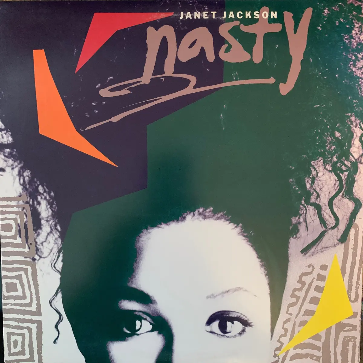 Janet Jackson - Nasty 12" Remix Lp Vinyl - Used 1