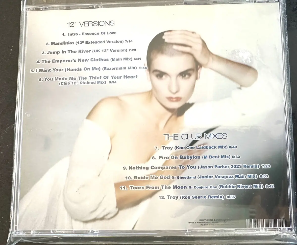 Sinead O'connor - The Remix Collection Cd - New 2