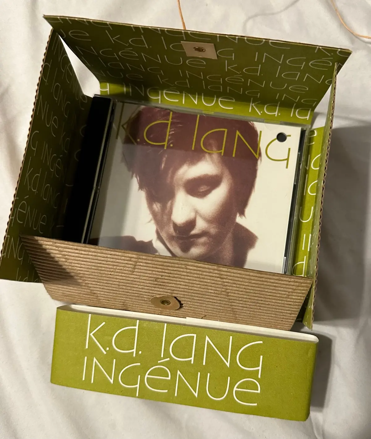 K.D. Lang – Ingénue (Promo Only) Corrugated Cardboard Packaging Cd 2