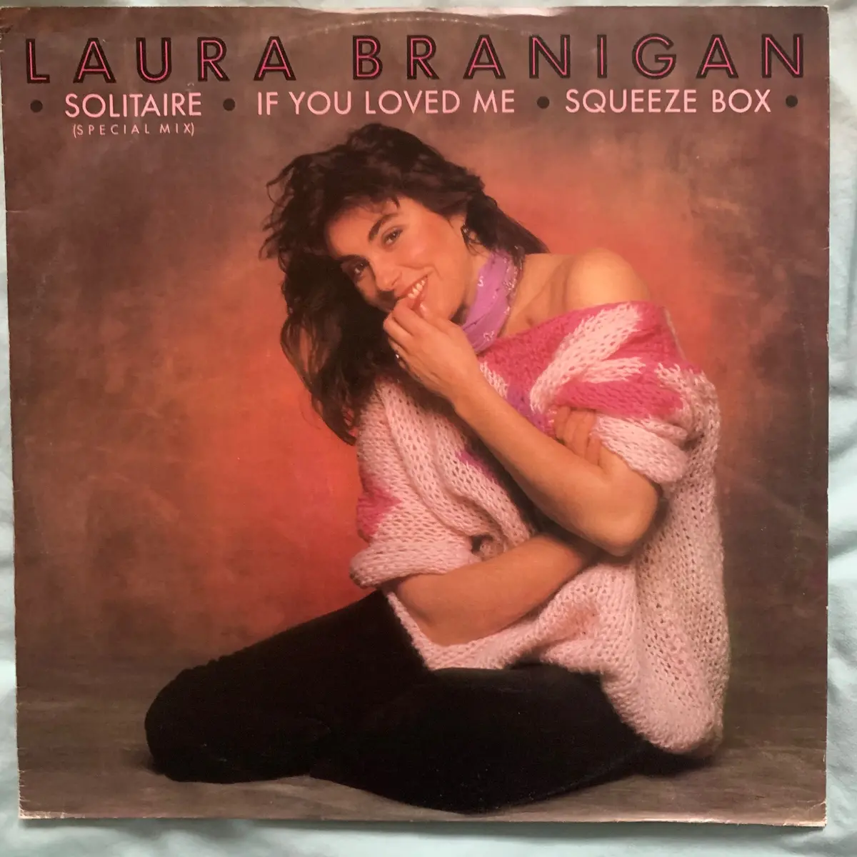 Laura Branigan - Solitare 12" Import Lp Vinyl - Used 1