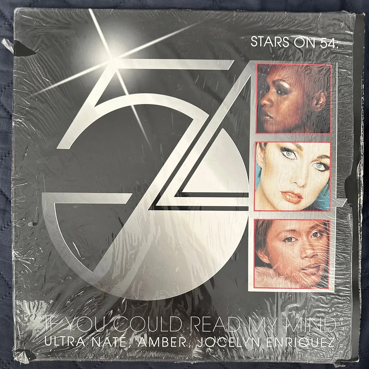 Stars On 54 (Amber, Ultra Nate, Jocelyn Enriquez) - If You Could Read My Mind 12" Single Lp Vinyl - Used 1