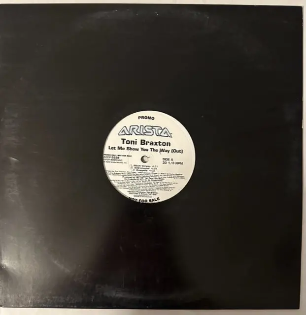 Toni Braxton - Let Me Show You The Way (Out)  Give It Back - Promo 12" Lp Single Vinyl - Used 1