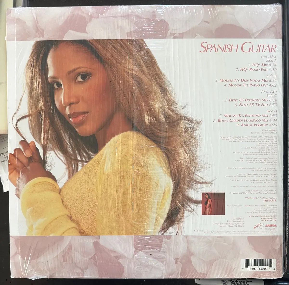 Toni Braxton - Spanish Guitar 12" Single 2Xlp Vinyl - Used 2