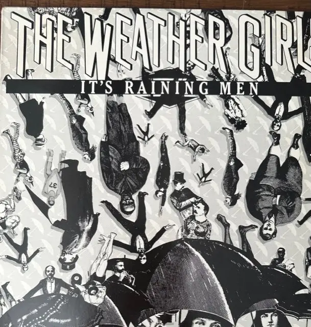 The Weather Girls - It's Raining Men - 12" Lp Single Vinyl - Used 1