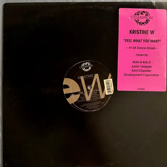 Kristine W -- Feel What You Want (12" Single) Lp Vinyl - Used 1