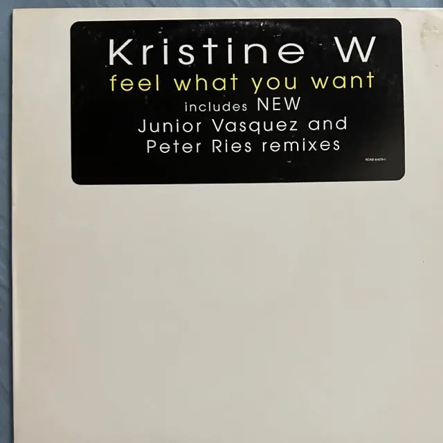 Kristine W -- Feel What You Want (Promo Mixes) 12' Single Lp Vinyl - Used 1