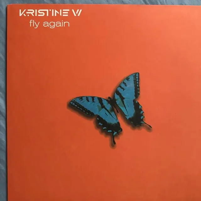 Kristine W -- Fly Again 12" Single (Scumfrog Mixes) Lp Vinyl - Used 1