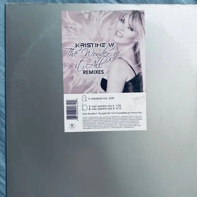 Kristine W --The Wonder Of It All 12" Single (Pt.2 Mixes) Lp Vinyl - Used 1