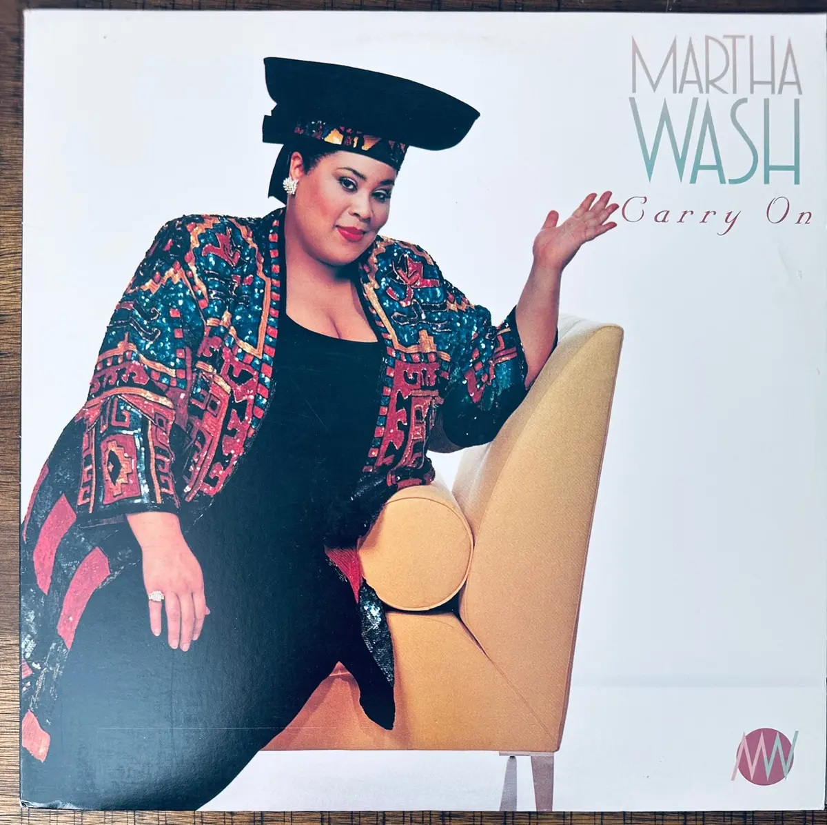 Martha Wash - Carry On' 93 - 12" Lp Single Vinyl - Used 1