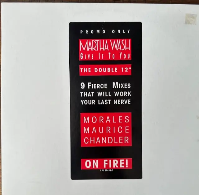 Martha Wash - Give It To You  - 2X12" Lp Single Vinyl - Used 1