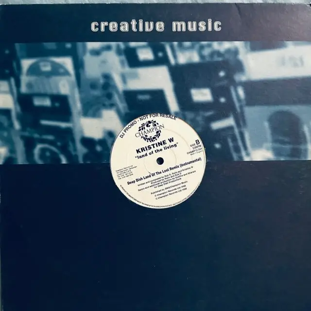 Kristine W - Land Of The Living Uk  Promo (12" Single) Deep Dish Mixes Lp Vinyl - Used 1