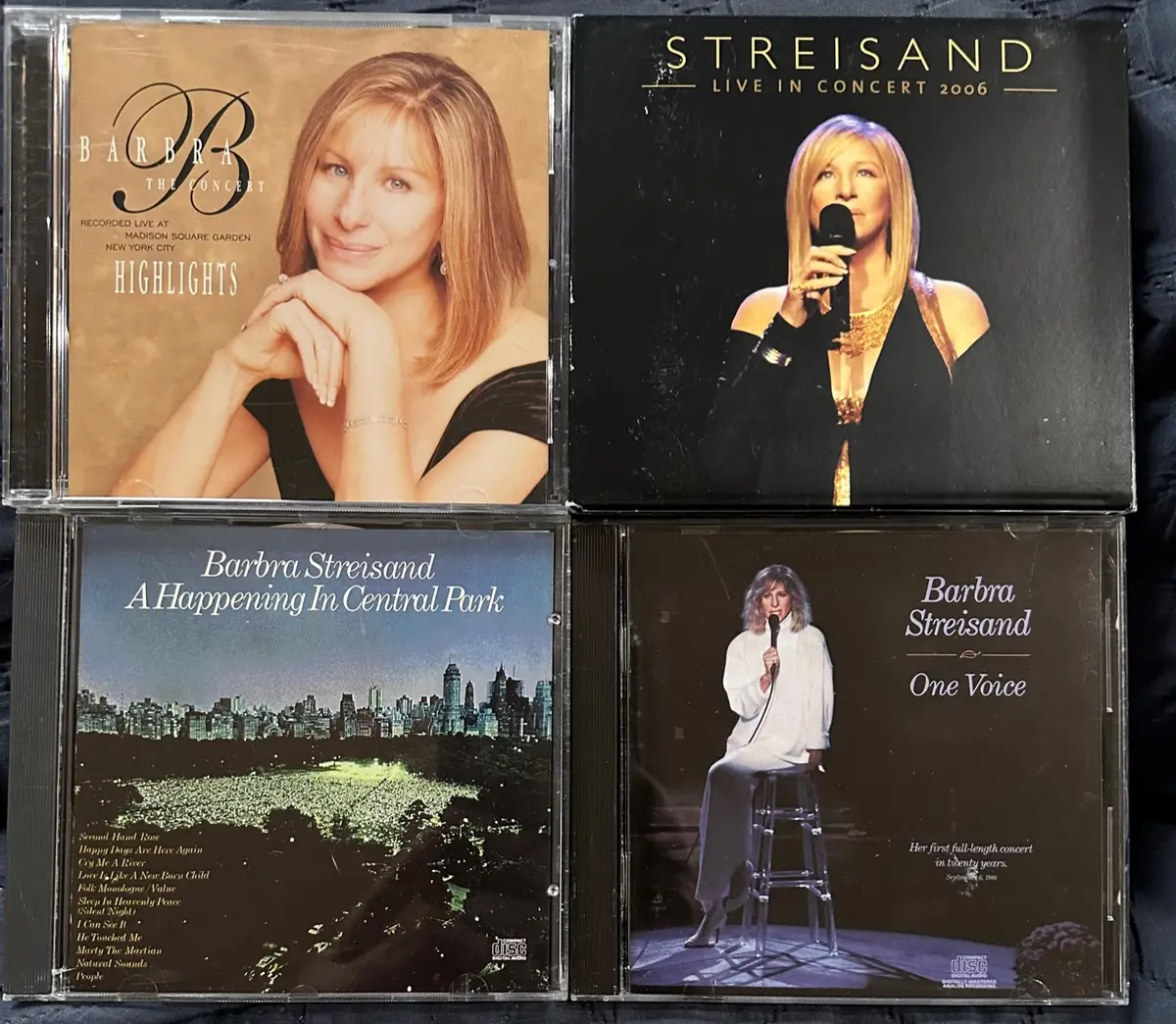 Barbra Streisand - 4 Live Cd - Used 1