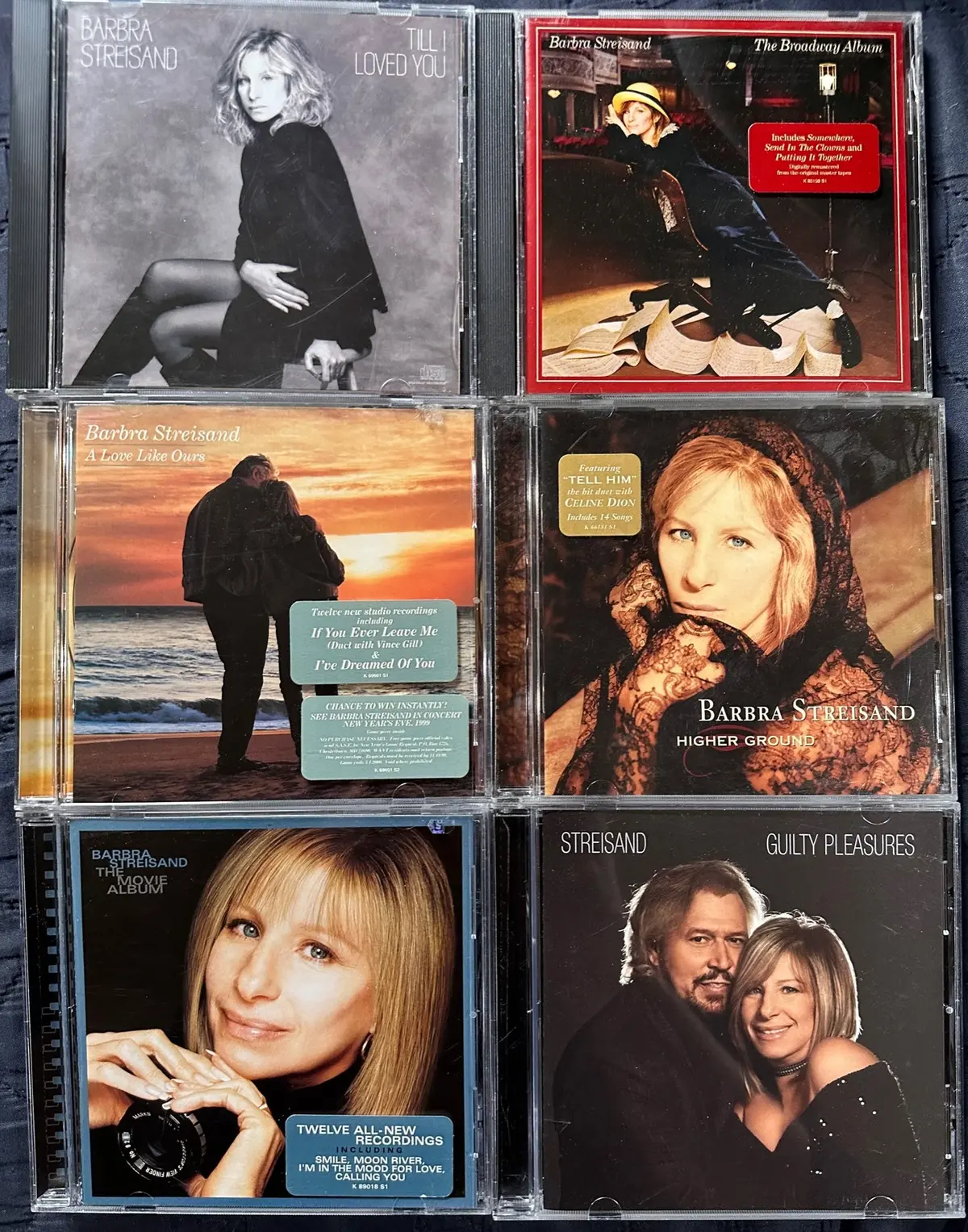 Barbra Streisand - 6  Cd's From The '80S-2000 - Used 1