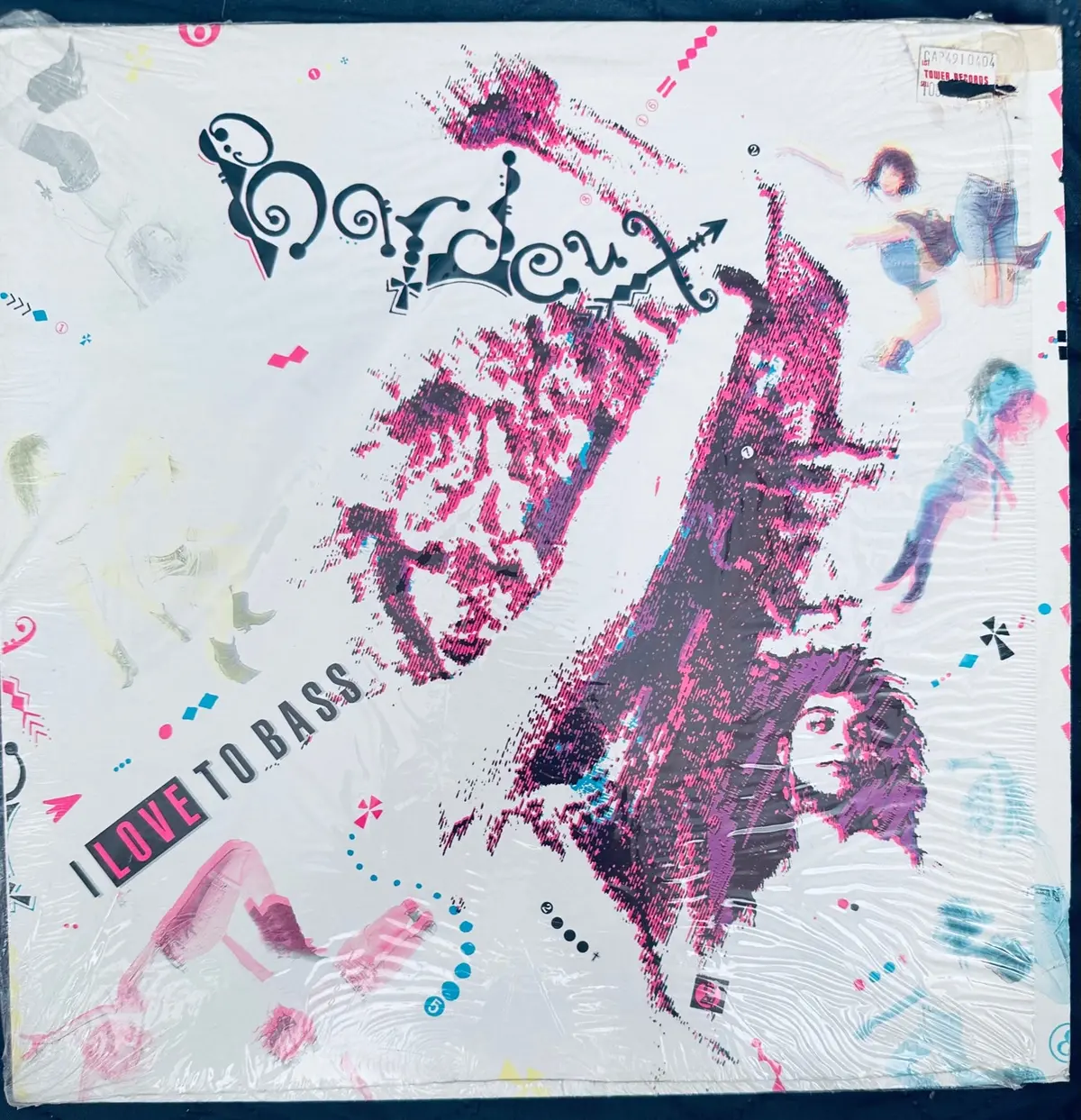 Bardeux - I Love To Bass Part One ( 12" Single) Lp Vinyl - Used 1
