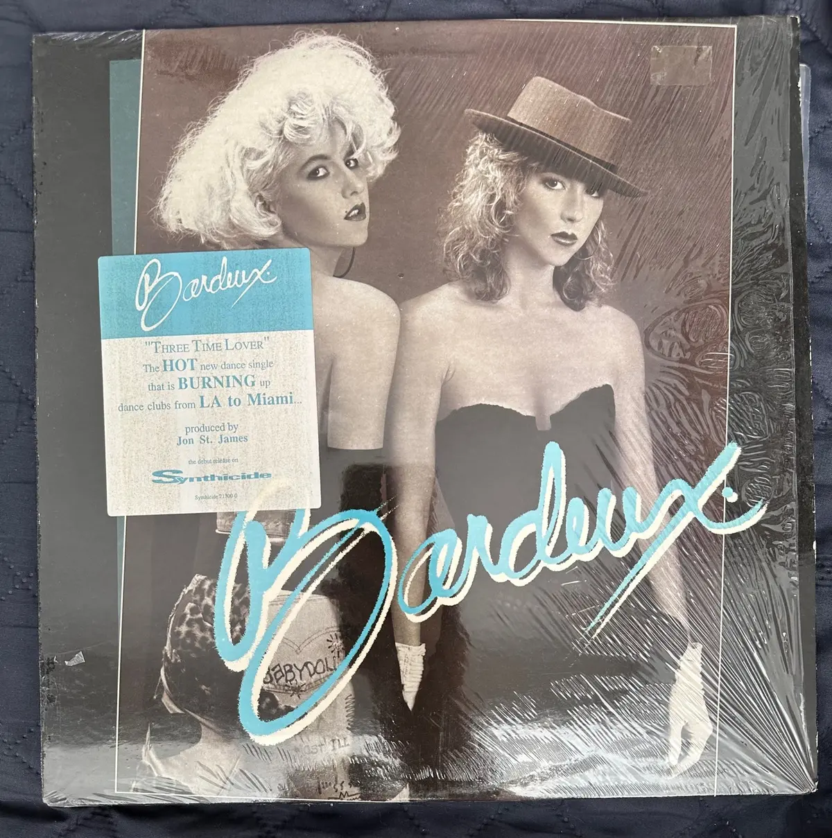 Bardeux - Three Time Lover (12" Single) Lp Vinyl - Used 1