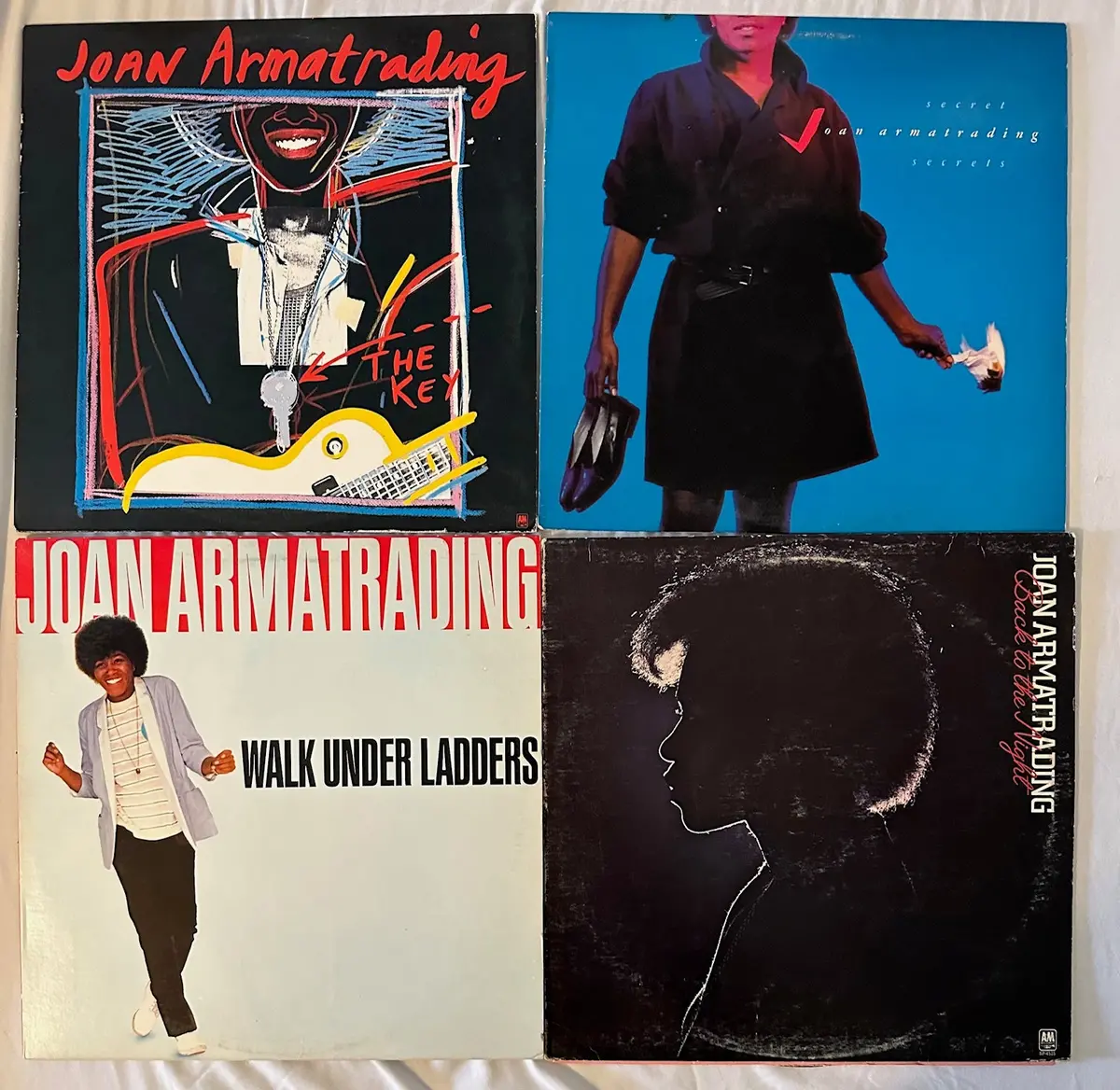 Joan Armatrading -- 4 Original Albums Lp Vinyl - Used. (Us Orders Only) 1