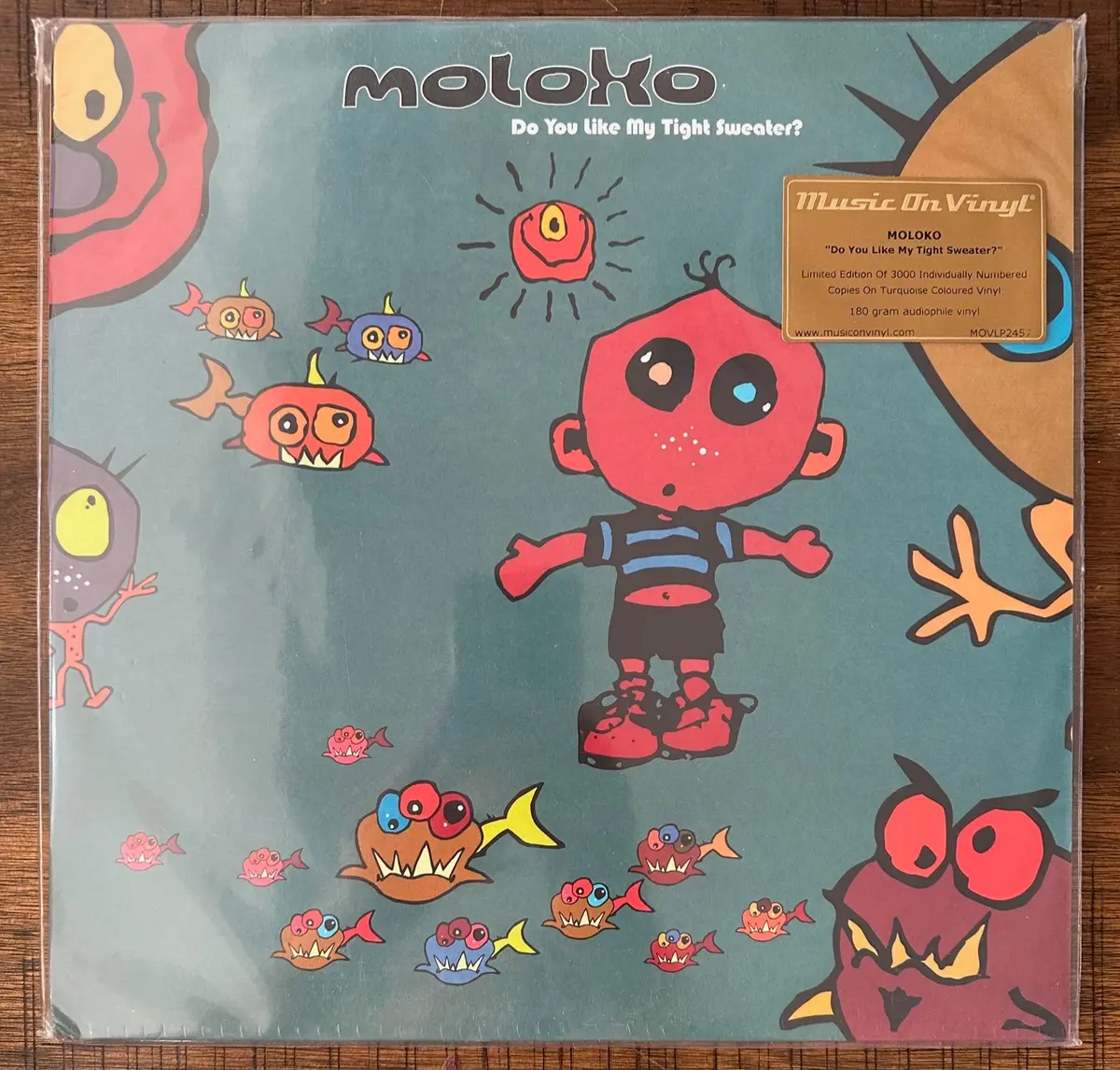 Moloko  - Do You Like My Tight Sweater? Gatefold Limited Turquoise Lp Vinyl - New 1