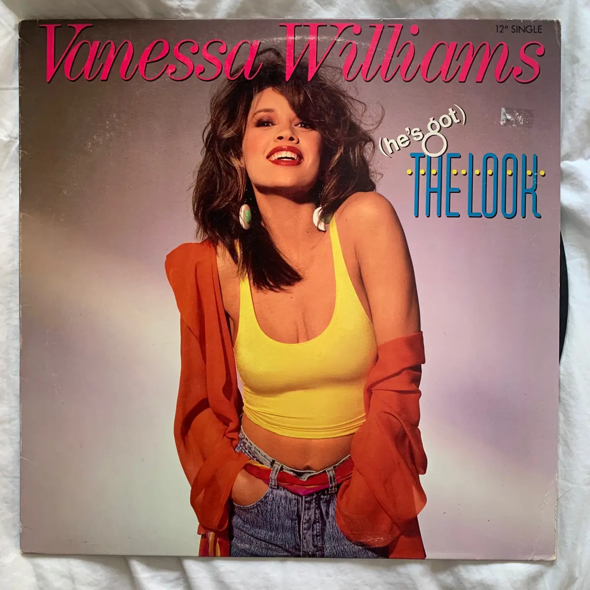 Vanessa Williams -  (He's Got) The Look - 12" Remix Lp Vinyl - Used 1