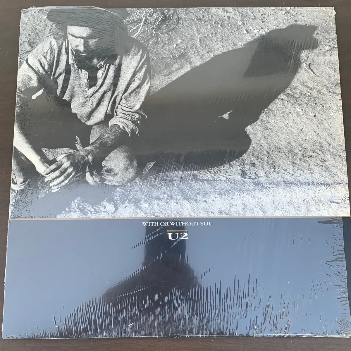 U2 - With Or Without You 12" Lp Vinyl _ Used Like New 1