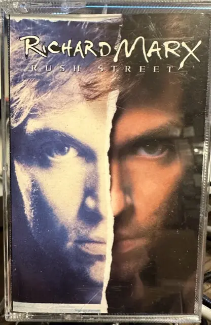 Richard Marx -- Rush Street Cassette Tape -- Used 1