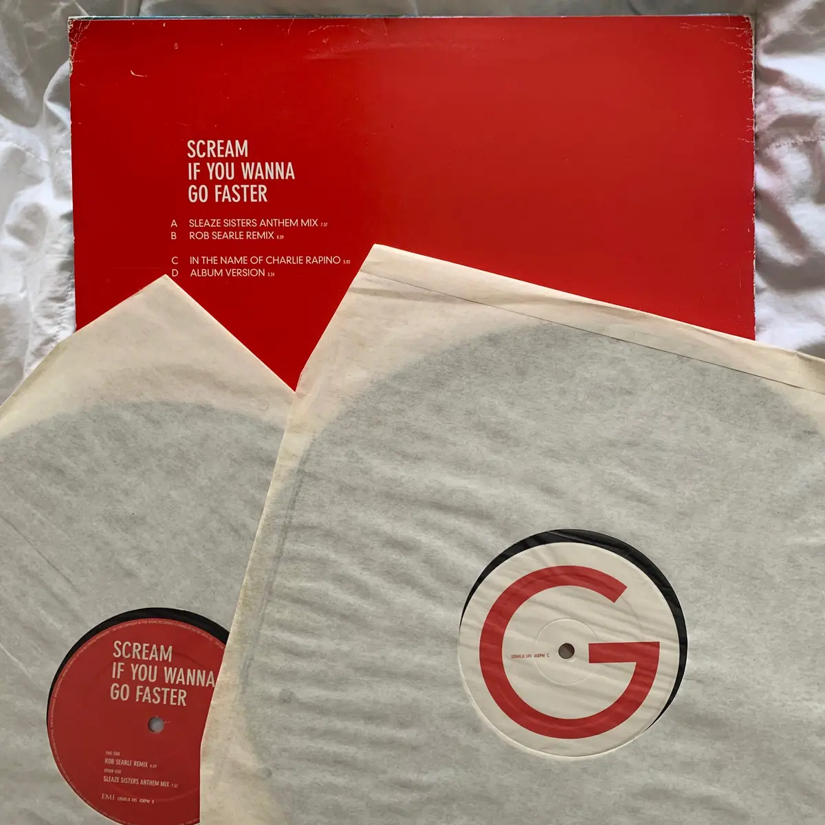 Geri Halliwell - Scream If You Wanna Go Fast (2Xlp) 12" Remix Vinyl - Used 2