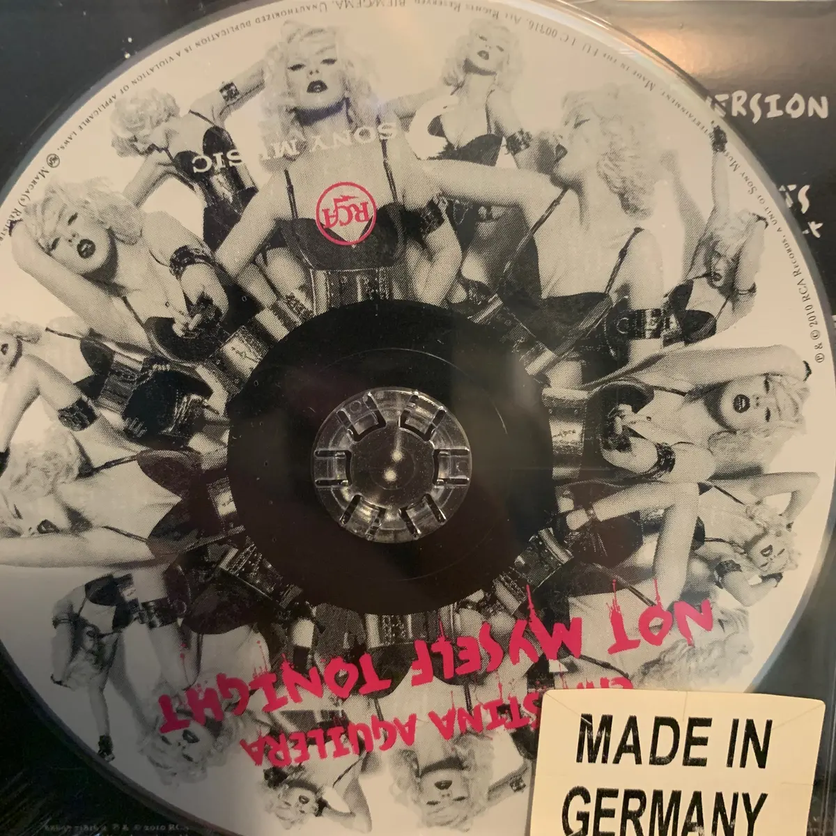 Christina Aguilera - Not Myself Tonight (Import Cd Single) The Remixes - New 2