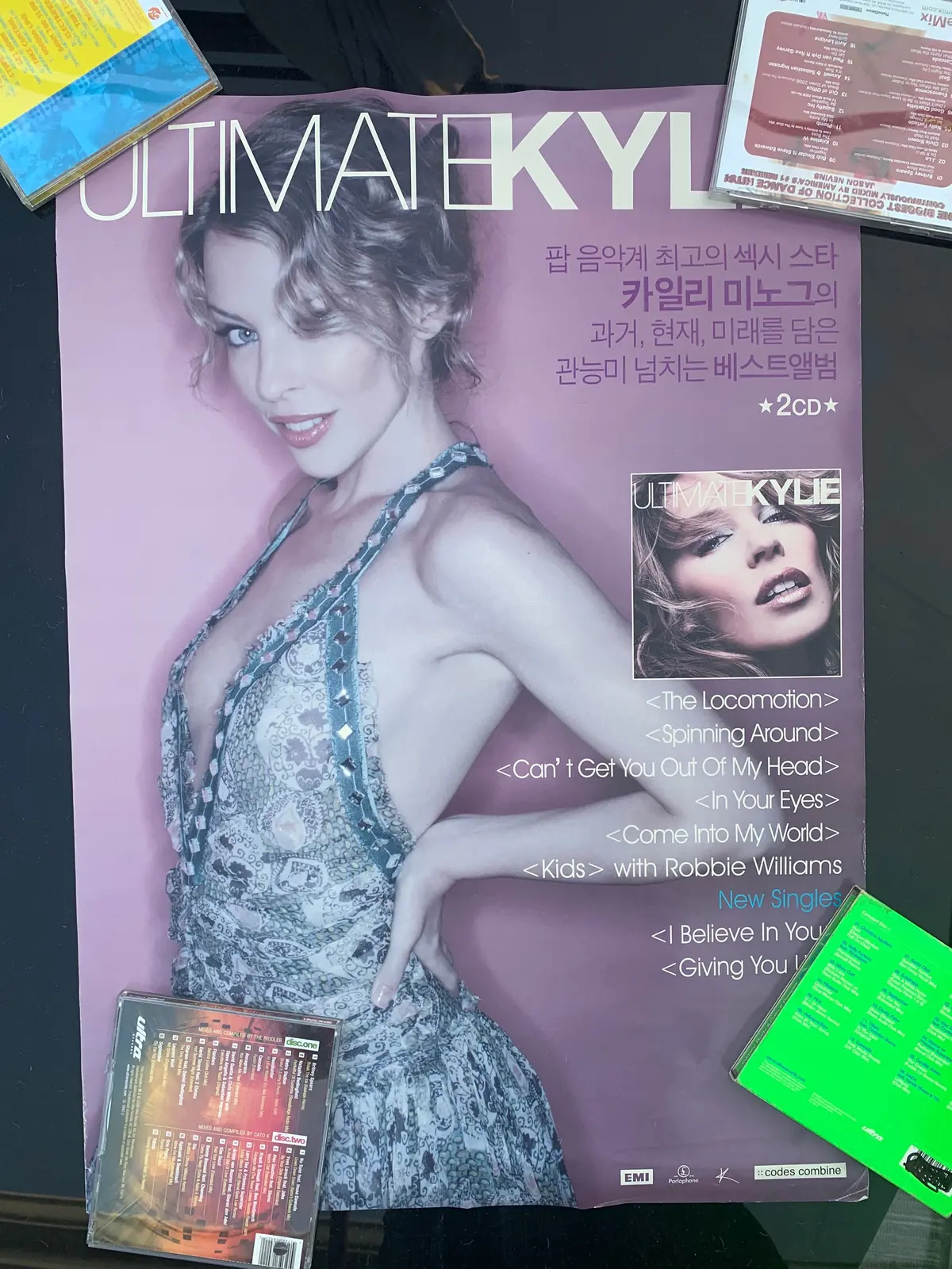 Kylie Minogue  - Ultimate Kylie Japan Poster  17X24 Used (Fade) 1