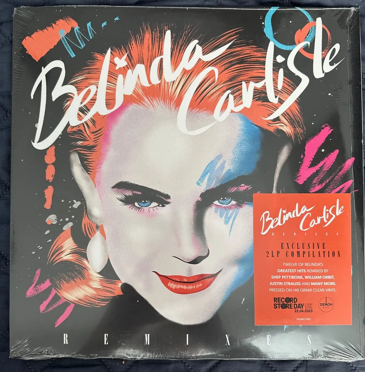 Belinda Carlisle - Remixes - Rsd 2023 On Clear Vinyl 2 Lp Record Store Day - New (Us Orders Only) 1