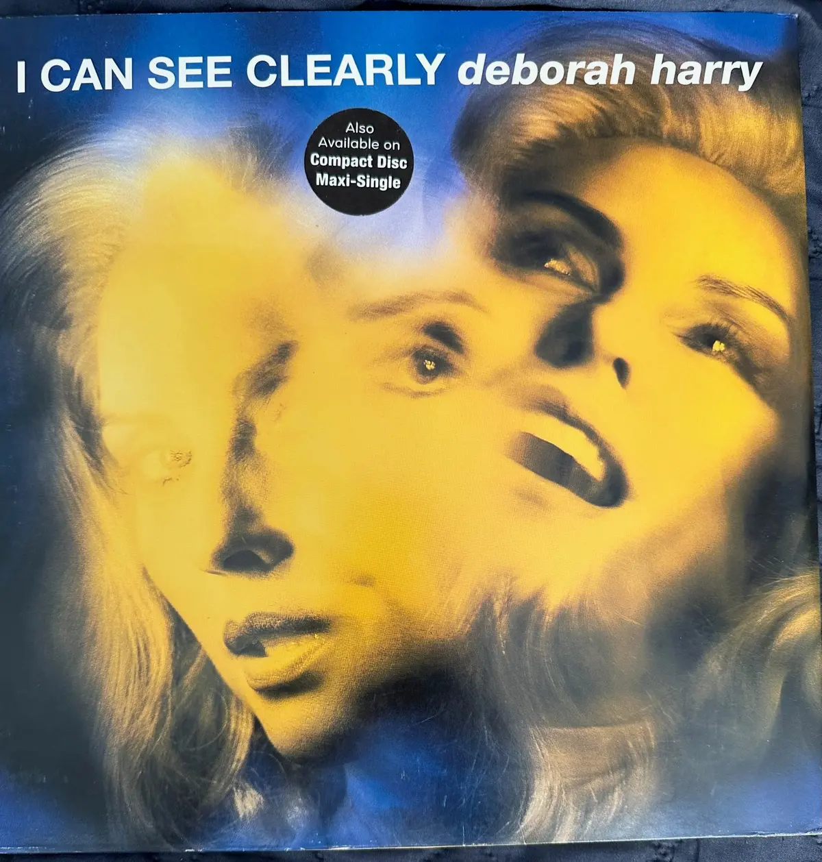 Deborah Harry - I Can See Clearly 12" Single Lp Vinyl - Used 1