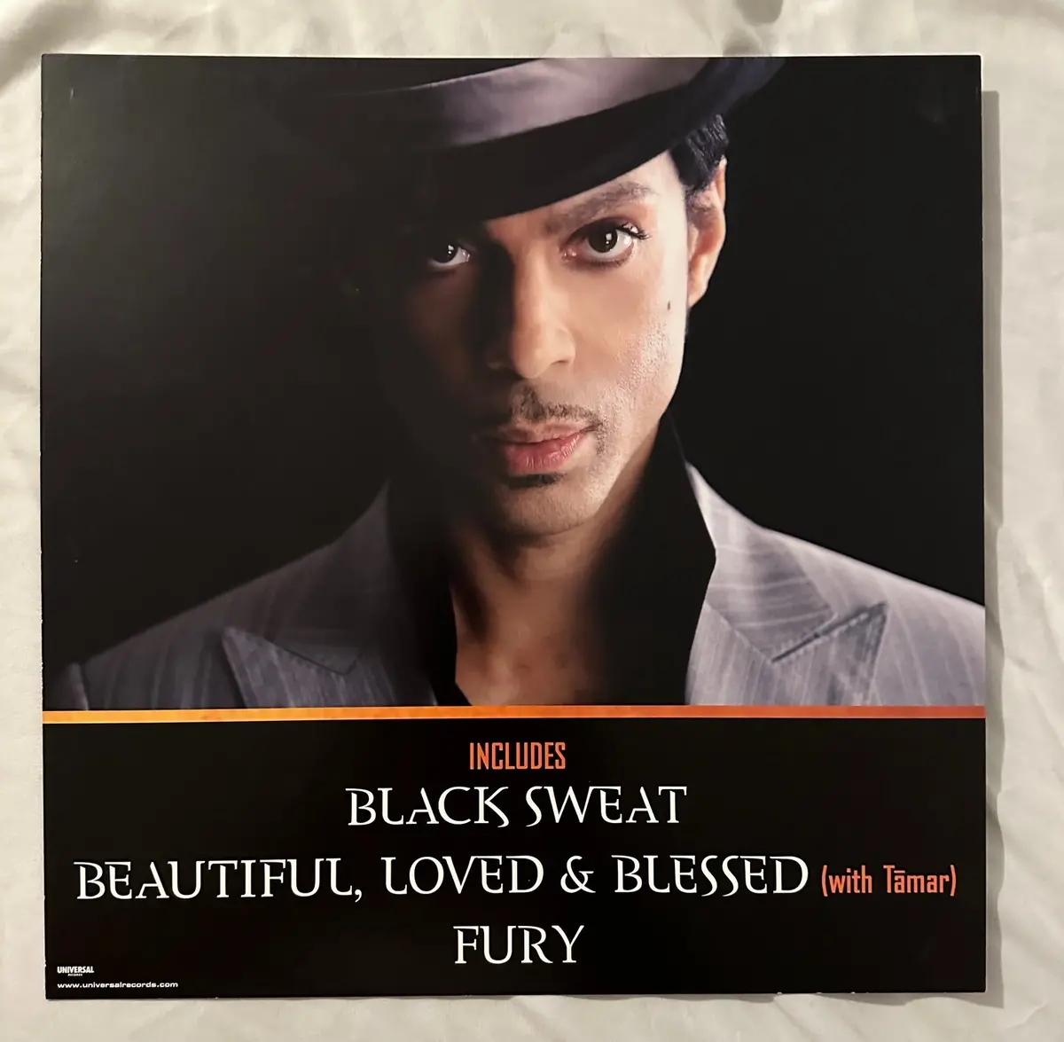 Prince - 3121 Double Sided Promo Poster Flat - 1
