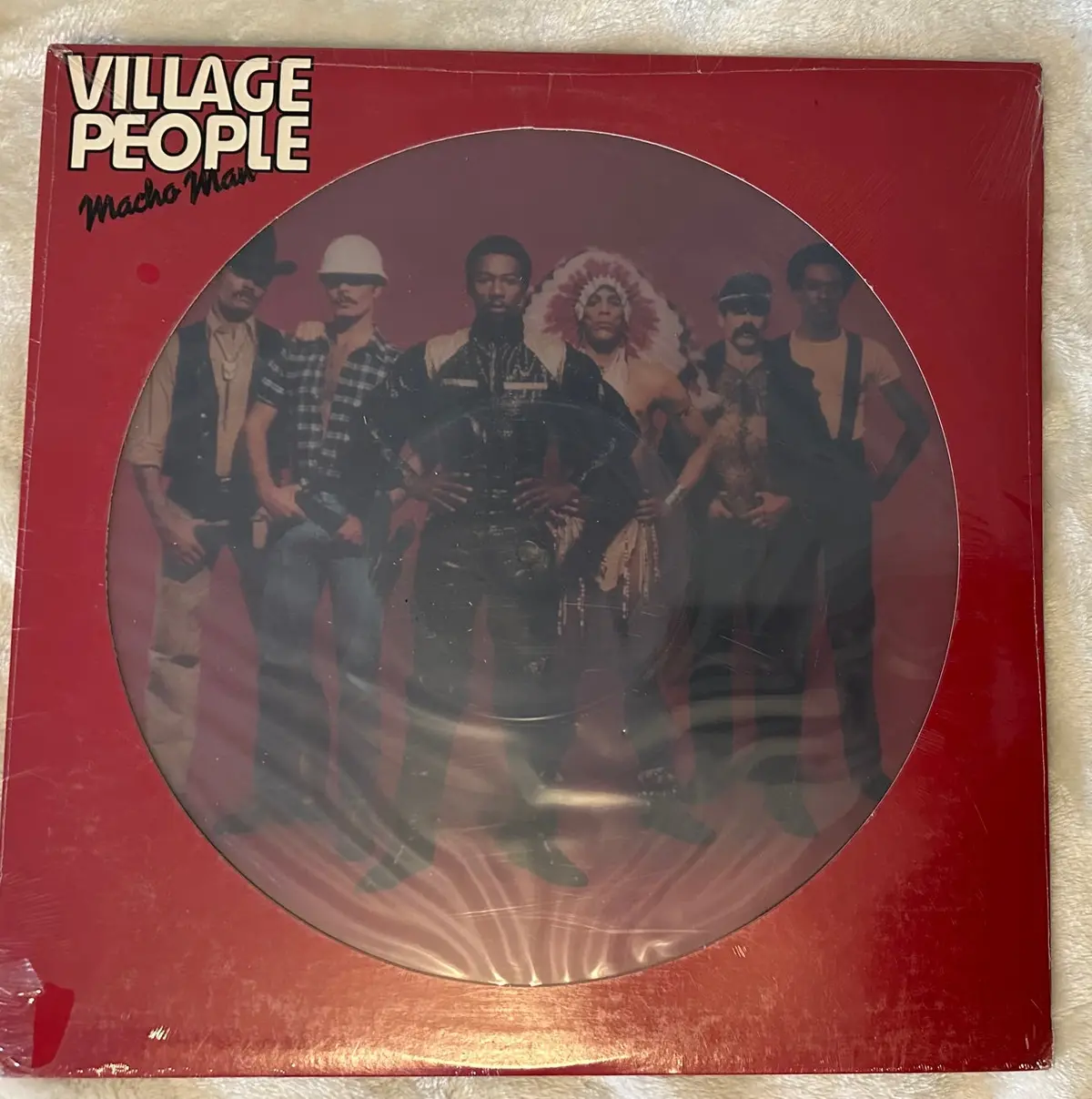 Village People Vinyl Picture Disc - Macho  Man 1978 Lp - New 1
