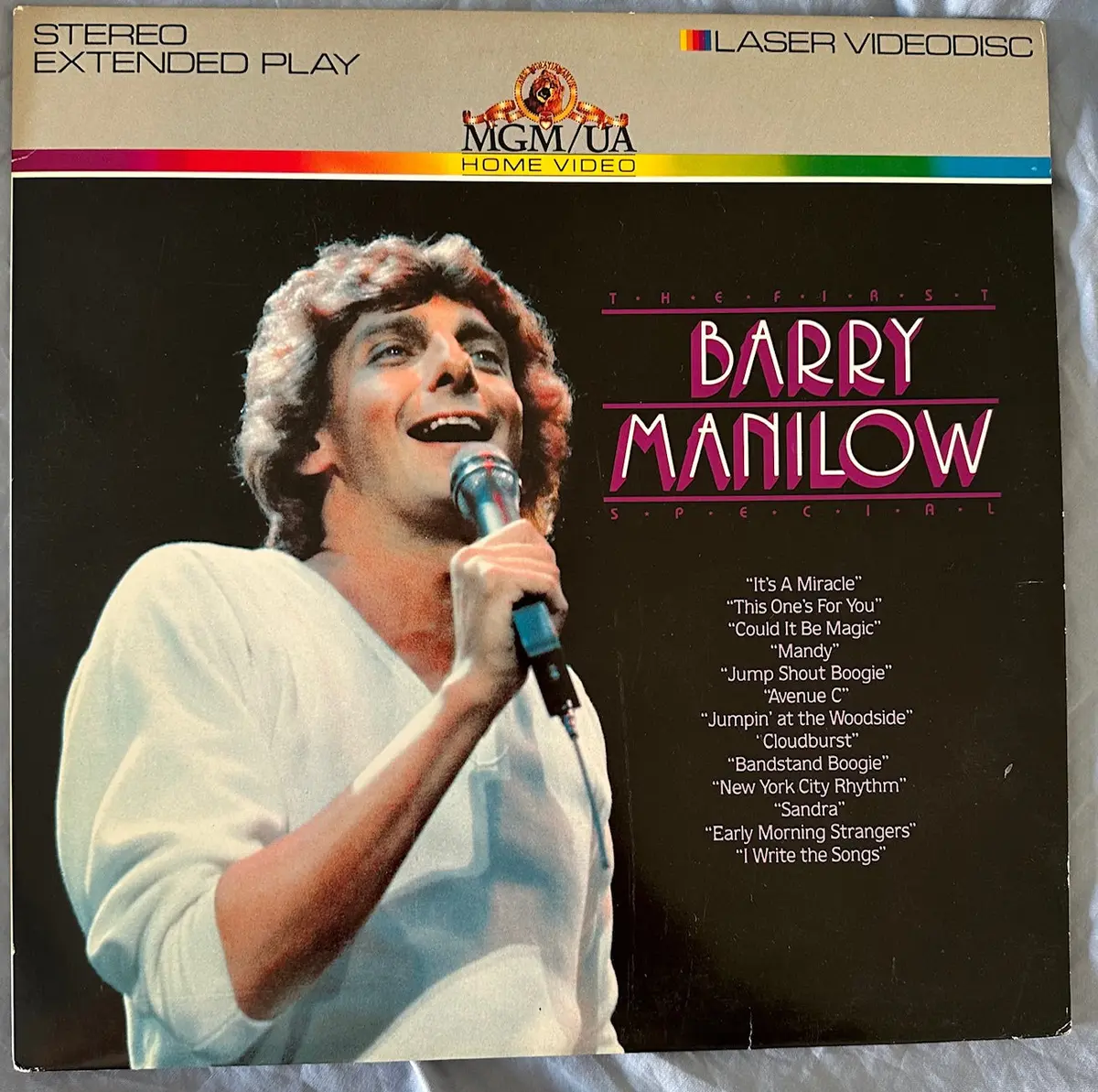 Barry Manilow - The First Special - Laserdisc Videodisc  - Used 1