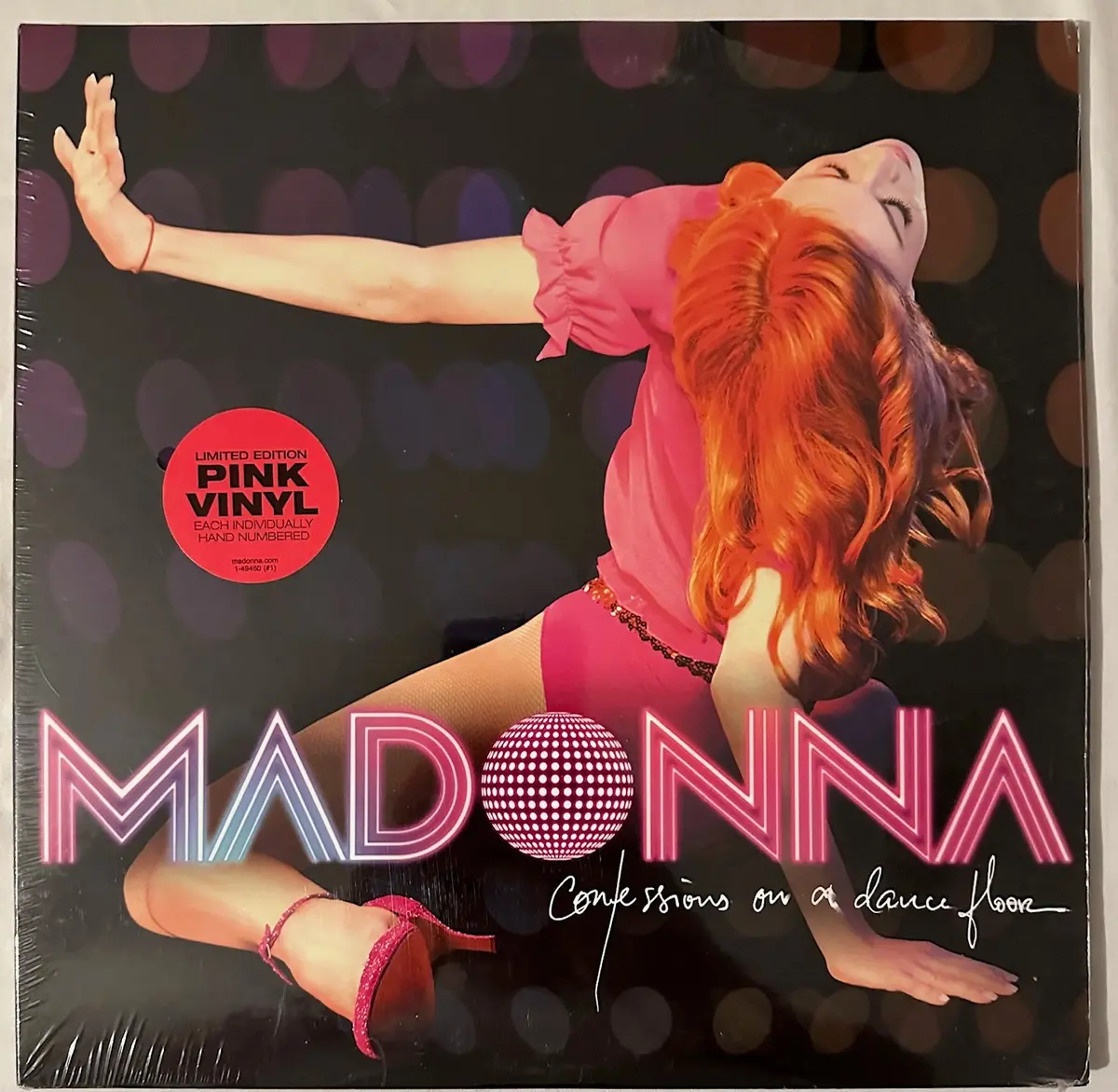Madonna Confessions On A Dancefloor Vinyl (1St Pressing 2005) - Hand Numbered 57!!!  -- Lp Record 1St Ed -Us Only 1