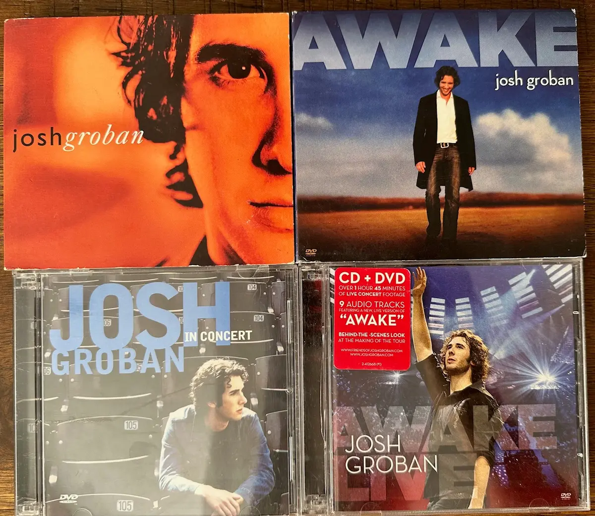 Josh Groban - Lot Of 4 Cd/Dvd Sets  - Used 1