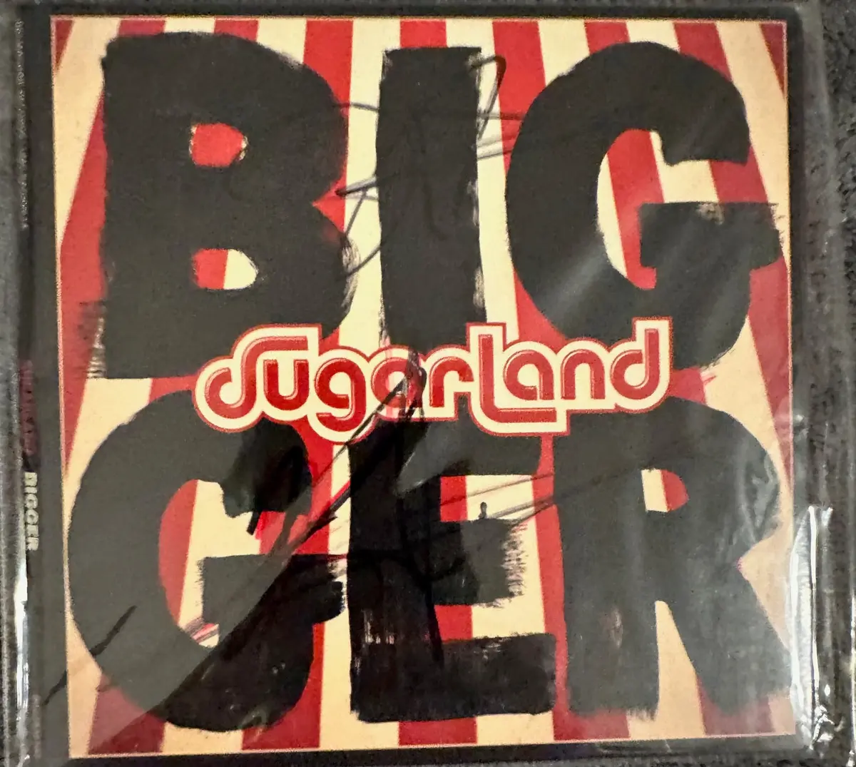 Sugarland - Bigger - Autographed / Signed Cd 1