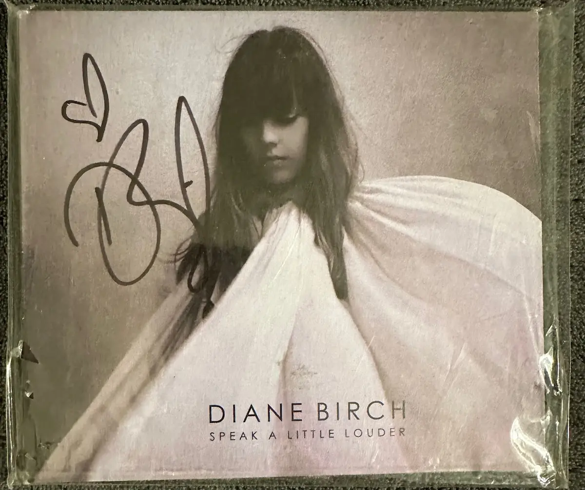 Diane Birch  - Autographed Cd Speak A Little Louder - Used 1