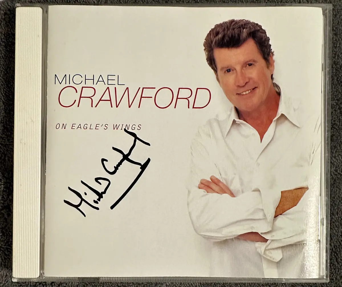 Michael Crawford - On Eagle's Wings - Signed / Autographed Cd - Used 1