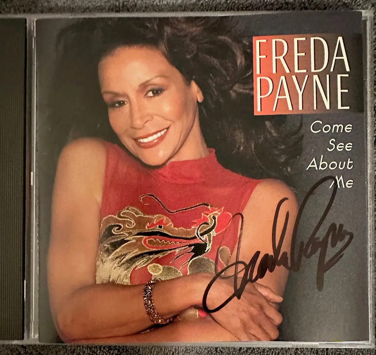 Freda Payne - Come See About Me  - Signed / Autographed Cd - Used 1