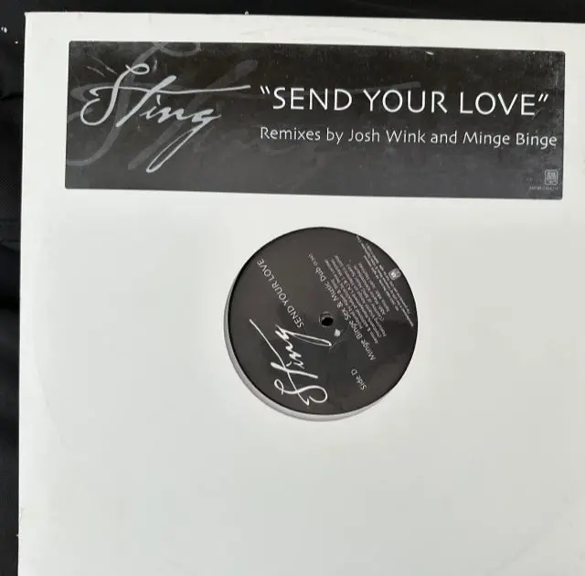 Sting -  Send Your Love  2X12" Lp Vinyl Single - Used 1