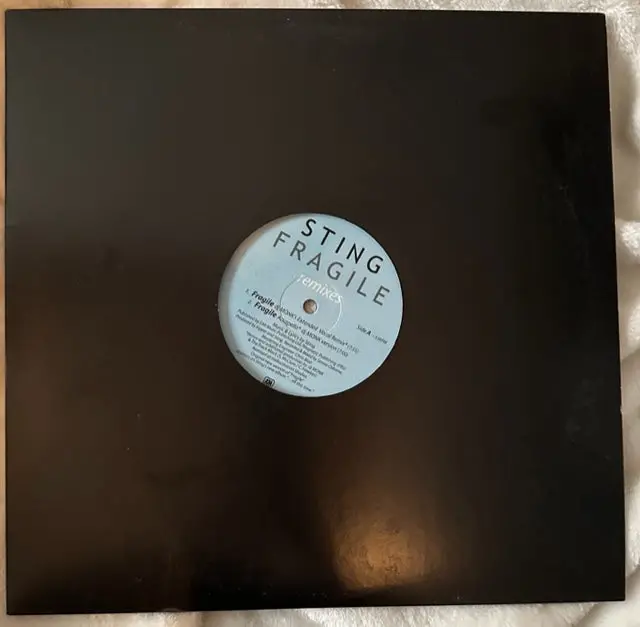 Sting -  Fragile   12" Lp Vinyl Single - Used 1