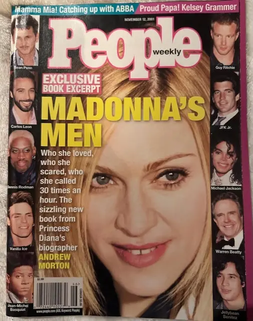 Madonna  - People Magazine 2001 1