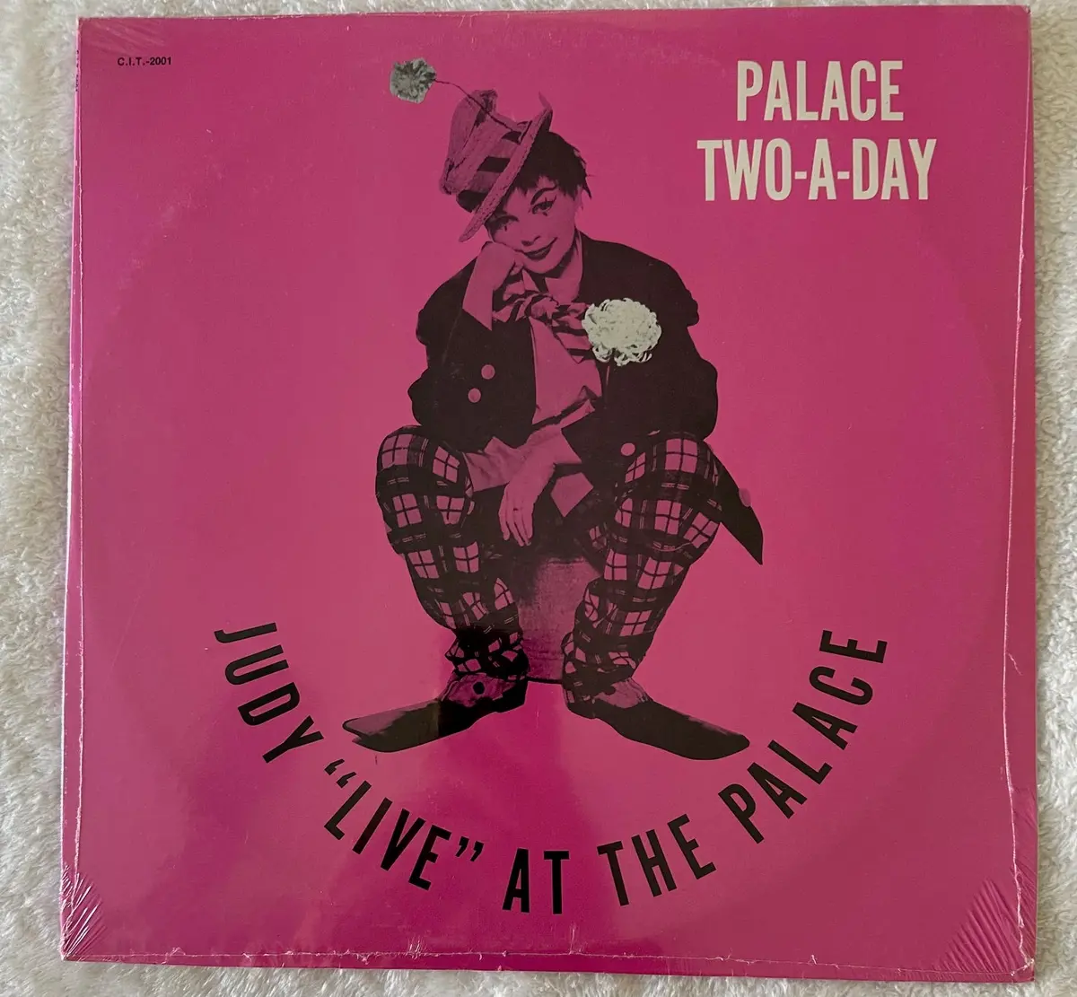 Judy Garland -  Live At The Palace Two-A-Day  Lp Vinyl  - Still Sealed. 1