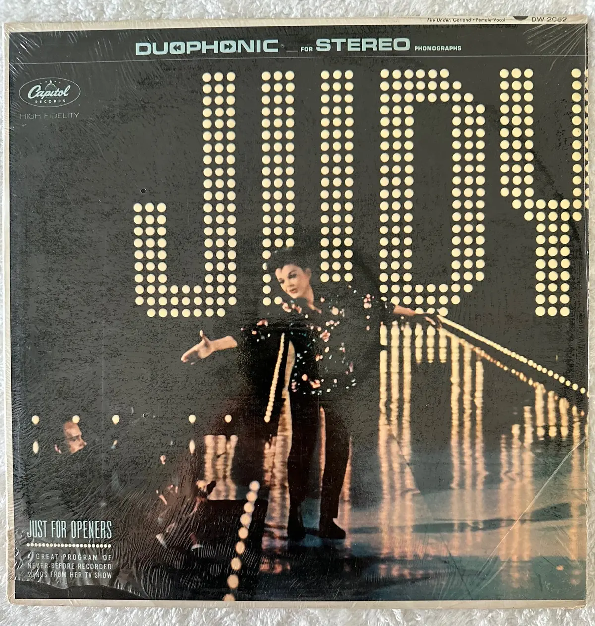Judy Garland -  Just For Openers -  Lp Vinyl  - Used 1